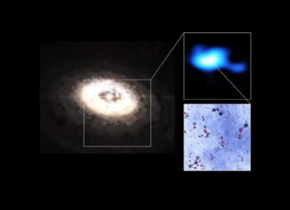 Astrônomas detectam molécula inédita em disco de formação planetária