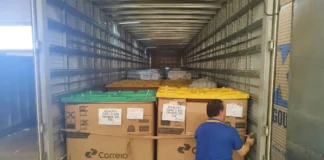 Correios arrecadam mais de 15 mil toneladas de donativos aos gaúchos