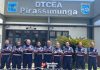 Profissionais do SAMU de Cajamar participam de treinamento da Força Aérea Brasileira Nove profissionais do SAMU de Cajamar posam em frente ao prédio do DTCEA em Pirassununga após participaram do Curso Básico de Busca e Salvamento promovido pela Força Aérea Brasileira.