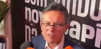 Nova SAF do Vasco é vista como maior projeto de futebol da América do Sul, afirma Mário Junqueira Mário Junqueira durante entrevista após Assembleia Geral que aprovou venda parcial da SAF do Vasco