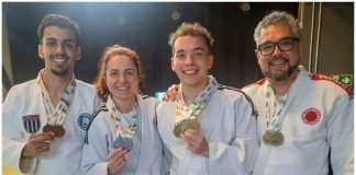 Judocas de Osasco conquistam medalhas em competições na Grande São Paulo Atletas de judô da equipe de Osasco exibem medalhas conquistadas em competições realizadas na Grande São Paulo em outubro de 2026.