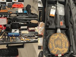 Polícia Civil realiza operação contra quadrilha especializada em furtos residenciais em São Paulo Objetos apreendidos pela Polícia Civil durante operação contra quadrilha especializada em furtos residenciais na zona leste de São Paulo.