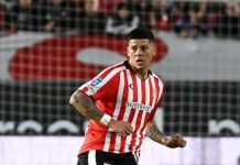 Flamengo mantém esperança de reverter eliminação na Libertadores por disputa jurídica envolvendo Marcos Rojo Marcos Rojo em partida pelo Estudiantes na Libertadores 2026