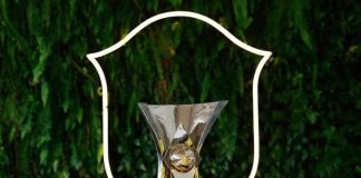 CBF divulga calendário do futebol masculino para 2027 com pausa durante a Copa do Mundo Feminina Taça do Campeonato Brasileiro Masculino exposta em fundo natural