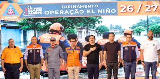 Osasco sedia capacitação regional da Defesa Civil para enfrentamento das chuvas do verão 2026/2027 Autoridades e representantes durante abertura do treinamento regional da Defesa Civil Operação El Niño em Osasco