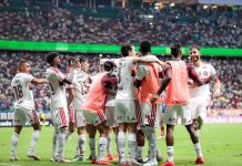 Leonardo Jardim comenta desafios do Flamengo em finalizações e ressalta evolução da equipe Jogadores do Flamengo comemoram gol durante partida contra o Bahia na Arena Fonte Nova