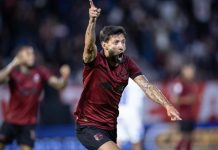 Red Bull Bragantino supera Cruzeiro por 4 a 2 em partida da 30ª rodada do Brasileirão Jogador do Red Bull Bragantino comemora gol durante partida contra o Cruzeiro no Campeonato Brasileiro de 2026.
