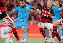 Gabigol enfrenta retrospecto complicado contra o Flamengo em novo duelo pelo Brasileirão Gabigol em ação durante partida entre Santos e Flamengo no Brasileirão de 2025.