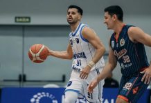 Basket Osasco estreia no NBB com derrota e busca recuperação contra Basquete Cearense Jogador do Basket Osasco com a bola durante partida contra Unifacisa na Arena Unifacisa, Campina Grande, pela estreia do NBB 2026/2027