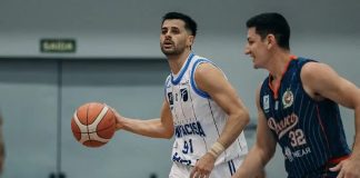 Basket Osasco estreia no NBB com derrota e busca recuperação contra Basquete Cearense Jogador do Basket Osasco com a bola durante partida contra Unifacisa na Arena Unifacisa, Campina Grande, pela estreia do NBB 2026/2027