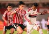 Flamengo Empata com Estudiantes na Argentina e Decide Vaga para Final da Libertadores no Maracanã Momentos da partida entre Estudiantes e Flamengo realizada no Estádio Jorge Luis Hirschi, La Plata.