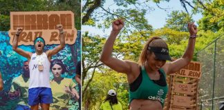 Atletas de Osasco se destacam na 2ª etapa do Urban Trail Run na Serra da Cantareira Dois atletas osasquenses comemoram durante a 2ª etapa do Urban Trail Run, realizada em outubro de 2026 na Serra da Cantareira.
