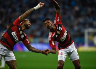 Copa do Brasil: Fla bate Grêmio em Porto Alegre e fica perto da final