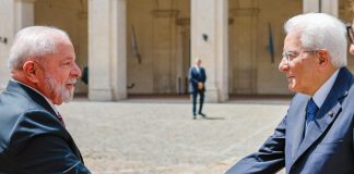 Presidente da Itália chega ao Brasil para acordos e agenda de diálogos