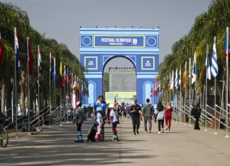 São Paulo cria mini Champs-Élysées para celebrar Olimpíadas de Paris