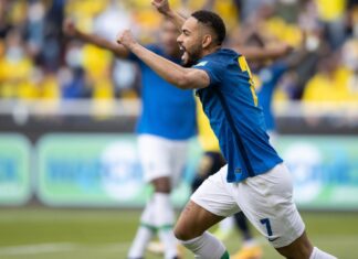 Em jogo com quatro participações do VAR, Brasil e Equador empatam