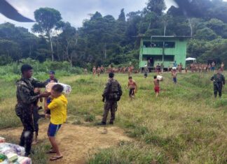 Governo prepara hospital de campanha para atender índios yanomami