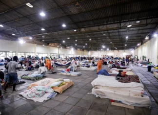Abrigados no Rio Grande do Sul serão imunizados contra a gripe