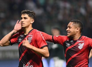 Athletico-PR bate Palmeiras fora de casa e assume vice-liderança