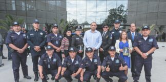 Polícias do México e do Peru participam de treinamento em Santana de Parnaíba