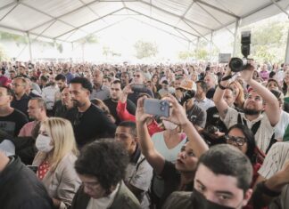 Evento do Governo do Estado em Barueri anuncia investimentos em obras e serviços