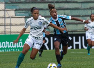 Brasileiro Feminino: Grêmio sai na frente, mas Palmeiras empata o jogo