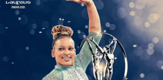 Ginasta Rebeca Andrade conquista prêmio Laureus, o Oscar do Esporte