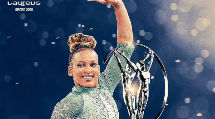 Ginasta Rebeca Andrade conquista prêmio Laureus, o Oscar do Esporte