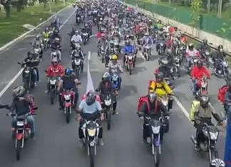 SP: motofretistas fazem ato contra “pejotização” no Dia do Trabalhador