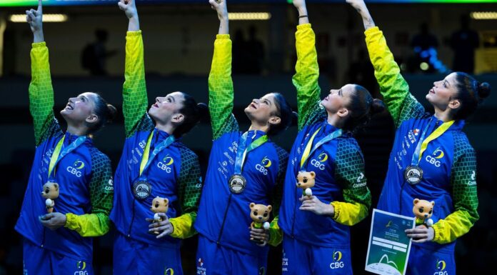 Mundial de GR: Brasil conquista prata inédita no conjunto geral