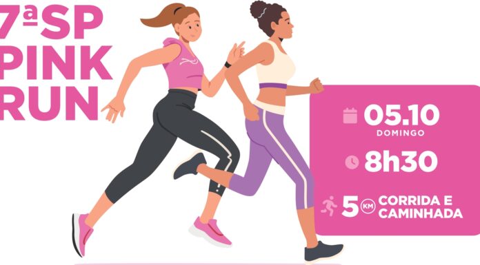 7ª SP Pink Run: Corrida que une Empoderamento Feminino e Conscientização do Câncer de Mama acontece em 5 de outubro