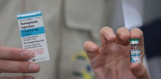 Brasil recebe 2,5 mil unidades de fomepizol, antídoto contra metanol