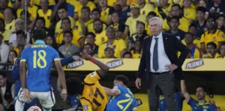 Brasil joga mal e fica no 0 a 0 com o Equador na estreia de Ancelotti
