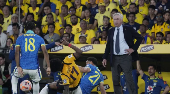 Brasil joga mal e fica no 0 a 0 com o Equador na estreia de Ancelotti