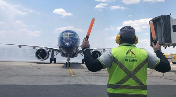 Ventania em Congonhas e Guarulhos impacta Aeroporto de Brasília