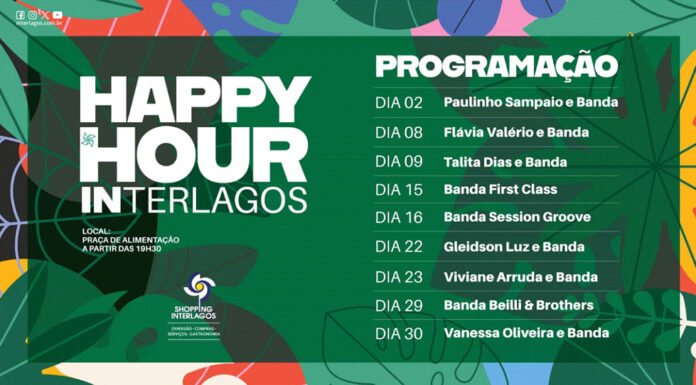 Happy Hour do Shopping Interlagos começa 2026 com muito agito
