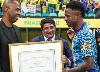 Símbolo do antirracismo, Vini Jr descobre ancestralidade em Camarões