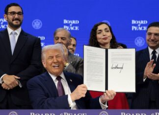 Trump lança em Davos Conselho de Paz criado por ele