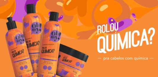 Reconstrução inteligente para fios danificados: conheça a linha Rolou química? da Oh My!