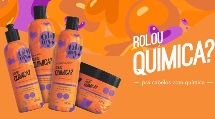 Reconstrução inteligente para fios danificados: conheça a linha Rolou química? da Oh My!