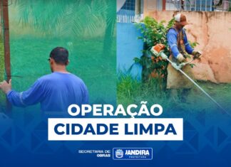 Jandira realizará Operação Cidade Limpa neste sábado