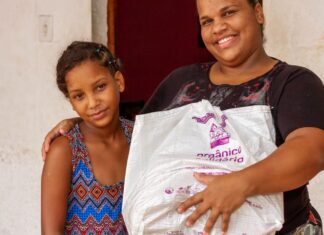 Projeto distribui em dois anos 500 toneladas de alimentos orgânicos