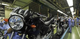 Produção de motocicletas aumenta 13,9% no primeiro semestre de 2023