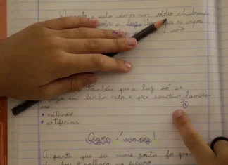 Cai percentual de estudantes que frequentam série escolar adequada