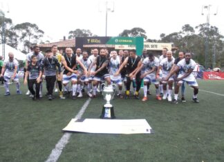 Seleção de Jandira é campeã da Copa do Brasil de Futebol de 7