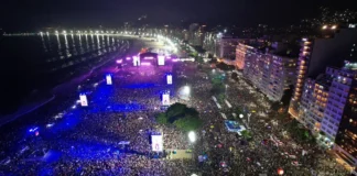 Show de Madonna reúne 1,6 milhão de pessoas em Copacabana
