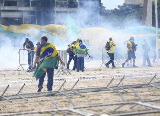 PF prende suspeito de participação em atos terroristas de 8 de janeiro