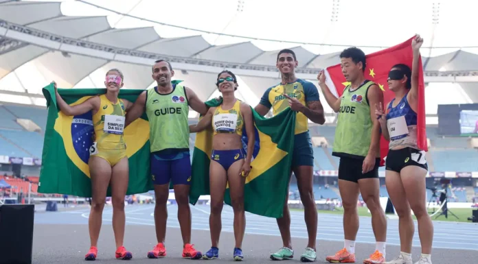 Brasil faz história e termina Mundial de Atletismo Paralímpico em 1º