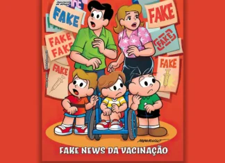 Revista em quadrinhos esclarece sobre as fake news da vacinação