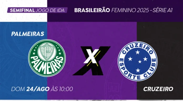 TV Brasil transmite Palmeiras x Cruzeiro pelo Brasileirão Feminino